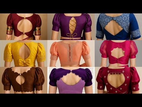 🥰 40+ simple trending blouse designs for all functions / blouse designs