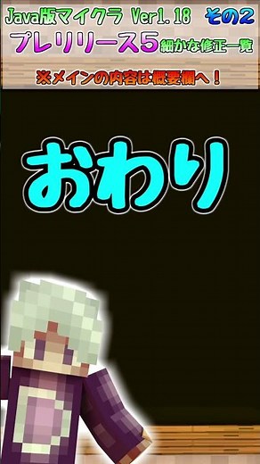 [Minecraft Info] Version 1.18 Java Edition Minecraft Pre-Release 5 Minor Fixes Part 2 Cave and Cl...