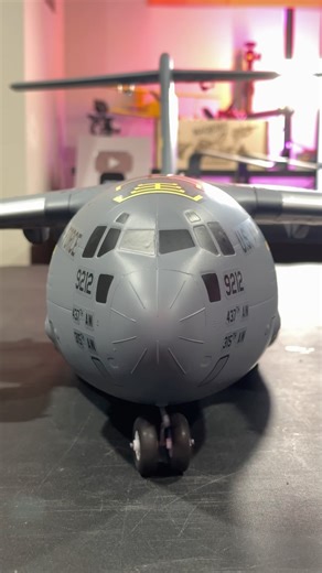 Sights & Sounds of an RC C-17 Military Cargo Plane!