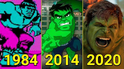 Evolution of Hulk in Games ( 2003 - 2020 ) | RTX GAMER
