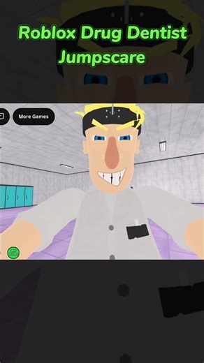 Roblox drug Dentist Jumpscare. 😱 #roblox #robloxjumpscare