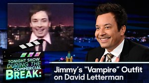 54K views · 526 reactions | Jimmy takes a look back at the "vampire" outfit he wore during his first hosting gig for David Letterman over 20 years ago. | The Tonight Show Starring Jimmy Fallon | Facebook