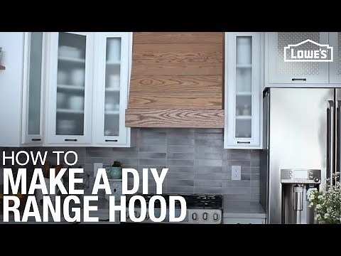 How to Build and Install a Custom Range Hood