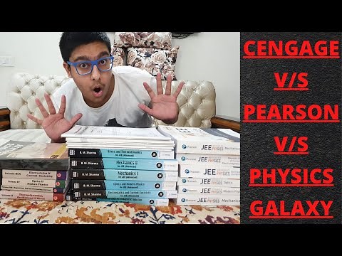 CENGAGE V/S PEARSON V/S PHYSICS GALAXY FULL SERIES COMPARISON | Best Physics Book for JEE Advanced