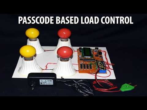 Password based circuit breaker Using Arduino Electrical engineering project | Line man safety model