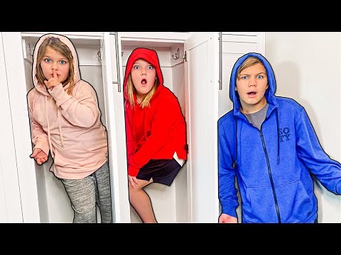 AMONG US Hide and Seek in Real Life!