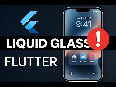 Flutter Liquid Glass | Apple iOS 26 – What Devs Need to Know: Problem, Performance, UI/UX Design