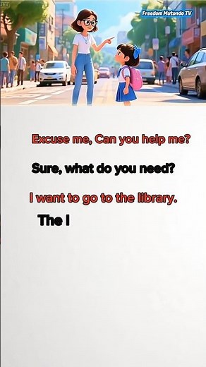 “Excuse Me, Can You Help Me? 🇺🇸 Quick English Conversation!”