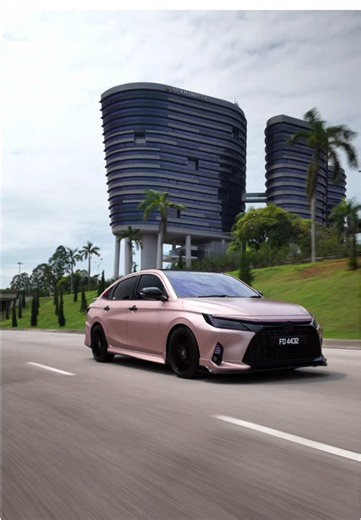 Stunning Morning Shot of Toyota Vios Modification