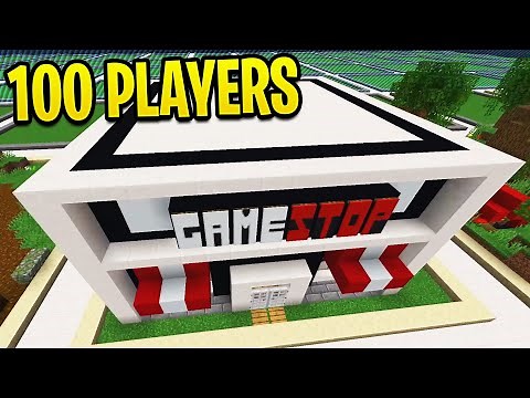 Minecraft: I Made a 100 Player Build Competition!