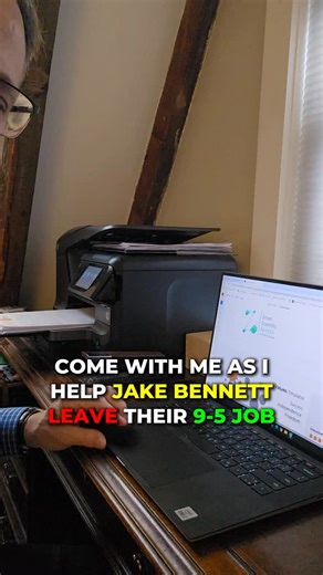 The You Network on Instagram: "Come With Me As I Help Jake Bennett Leave Their 9-5 Job 🤝 Want to skip the trial and error? Comment “ZORAKLE” for a free franchise match assessment! #buildyourbusiness #entrepreneurmindset #franchiseeducation"