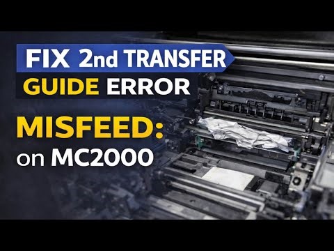 How to Fix Misfeed: 2nd Transfer Guide Error on MC2000