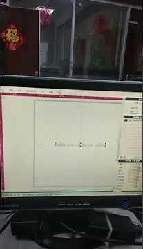 KEYENCE laser marking machine MD X1000 test video 1