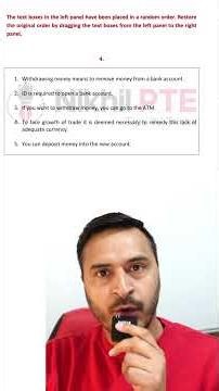 PTE READING REORDER PARAGRAPH QUESTION 4 | EASY STRATEGY TO SCORE HIGH|| PTE BY NIKHIL || #nikhilpte