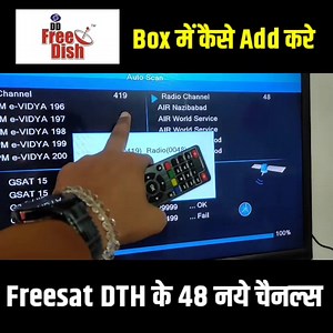 13K views · 316 reactions | How to Add Freesat Sri Lanka DTH Channels in DD Free Dish Set Top Box and enjoy more than 400+ channels.  | Journalism Guide | Facebook