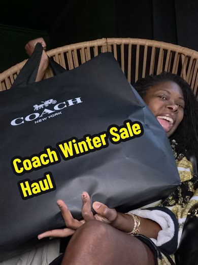 Exciting Coach Winter Sale Haul Unboxing