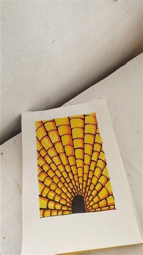 Zentangle art tutorial 🎀#zentagleart #art #shorts