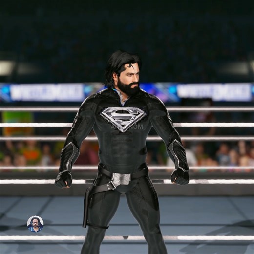 13K views · 68 reactions | Superman Black Suit and Batman Entry in WWE  | Ak Venom | Facebook