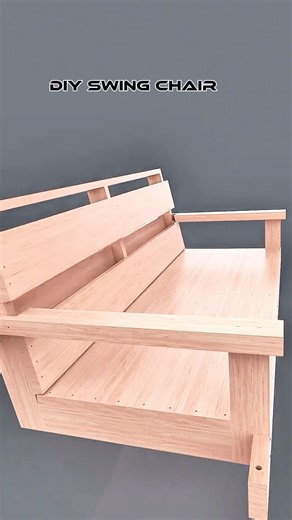 Handmade Garden Chair 🪑 Easy & Durable #DIYFurniture #GardenChair #SolidWood #SwingChair #Woodworking | Wooden skills28