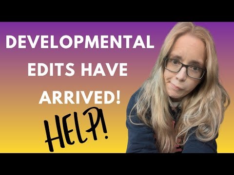 How I handle developmental edits as a traditionally published author #authortube