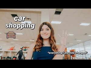 CAR SHOPPING routine vlog!