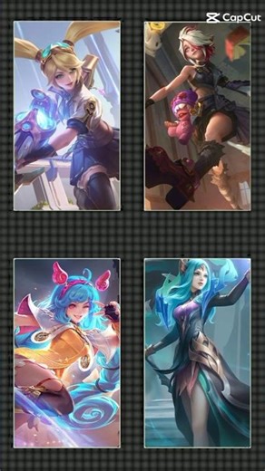 How ini SKIN MLBB Layla x Melissa x Vexana x Cici #shorts #youtubeshorts