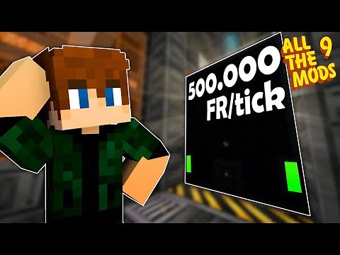 O REATOR DE 500.000 FE/tick!!! Reator Nitro do Powah!! - Minecraft ATM 9 #20 (1.20 + Mods)