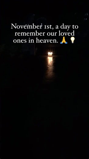 Today, November 1st, is a special day for us Filipinos. 🙏 💡As part of our Tradition, we light candles to honor the souls of our loved ones in heaven. ❤️ It’s a way for us to remember and celebrate their lives, and to show them that they’re always in our hearts. In the same way, I’m lighting a candle in front of the house to keep their memories alive. ✝️ This tradition is a beautiful way for us to connect with our roots and our heritage. 🌟 It’s a reminder that even though they’re no longer wit