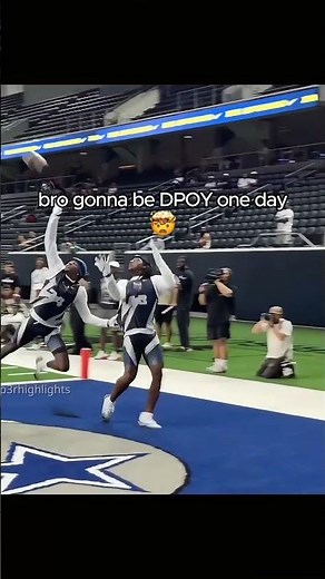 He's gonna be a DPOY in the NFL one day 🤯 #americanfootball