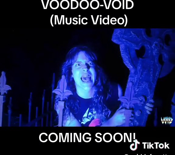 VOODOO VIDEO DROPPING JUNE 17! #fyp #foryou #metal #thrashmetal #80s #metallica #megadeth #musicvideo #voidlafayette