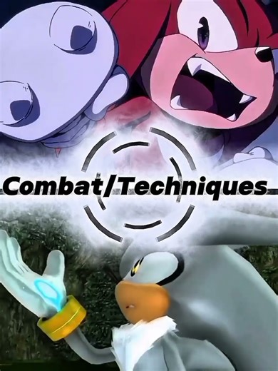 Knuckles vs Silver @CypherKingClassicSonic