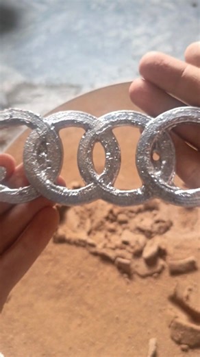 Foundry Work Metal Casting from Sand Mold super Best #shorts