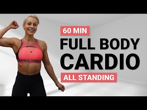 60 MIN STANDING CARDIO WORKOUT | No Equipment | Extra Sweaty | Circuit Training | Intense