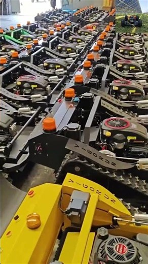 Vigorun Tech RC track lawn cutter #farming #machinerychannel #agriculture #automobile #mower #drone