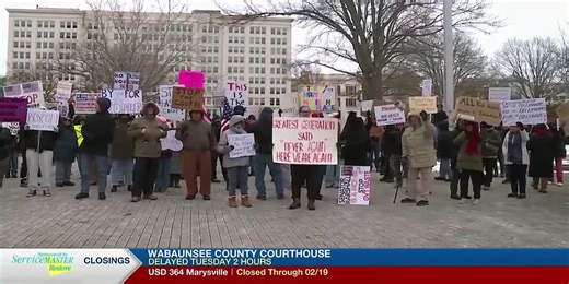 Presidents Day protest rallies demonstrators at statehouse Monday