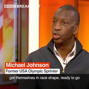 6.6K views · 29 reactions | Former world record sprinter Michael Johnson explains why the athletics at the 2018 Commonwealth Games is "wide open": | BBC Breakfast | Facebook