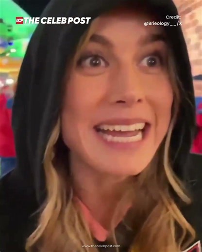 Brie Larson was spotted playfully following Mario and Luigi through a park