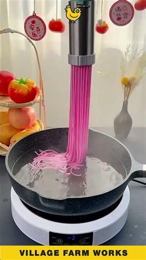 Fresh Pasta Made Easy! 🍝 #NoodleMaker