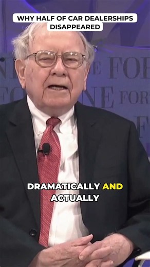 Warren Buffett: Why Half of Car Dealerships Disappeared