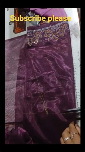beautiful sleeve design cutting that looks so easy ✂️ #design #diy