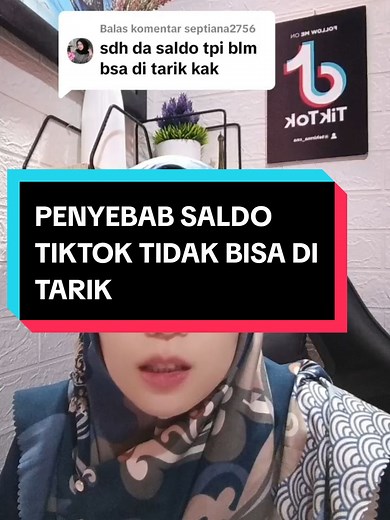 Penyebab Saldo TIKTOK Tidak Bisa Di Tarik