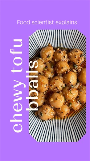 704K views · 8.3K reactions | Chewy bouncy tofu balls Ever noticed...