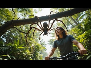 Giant Spider Jungle Attack 🕷️ | Terrifying Survival Horror Animation in 4K