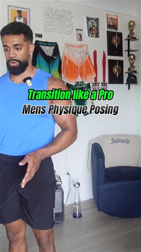 This is how to transition like a PRO for your Mens Physique Poses 🏆