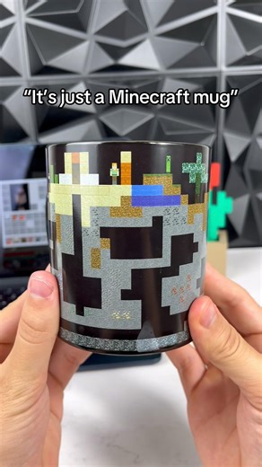 Minecraft mug 🥹