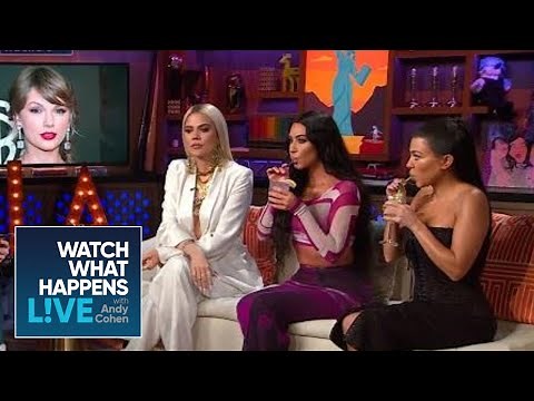 Kim Kardashian Says Beef With Taylor Swift Is Over | WWHL