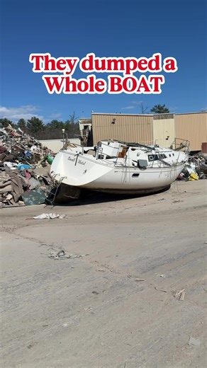 Incredible Find at the Dump: A Boat!