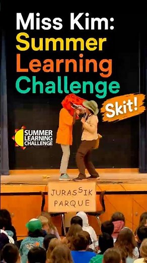 Summer Learning Challenge Skit! Sparking Excitement! #summerlearning #summerlearningchallenge