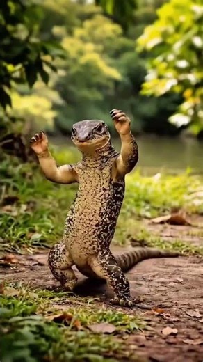 Funny Lizard Dancing in Thailand #shorts #viralvideo