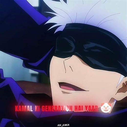 Kya Generation hai 🤡 #shortvideo #anime #animeeart #animecharacter #jujutsukaisen #gojo #manga #jjk